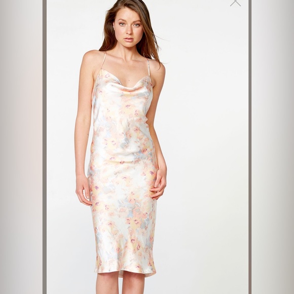 Bardot Floral Slip Dress - Picture 3 of 9